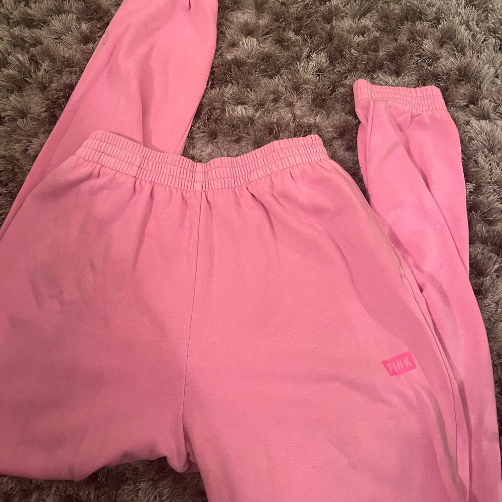 Pink joggers